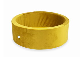 Ballenbak - goud - zonder ballen - rond - 90x30cm