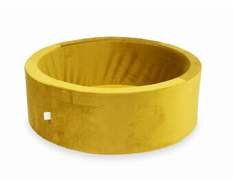 Ballenbak - goud - zonder ballen - rond - 90x30cm