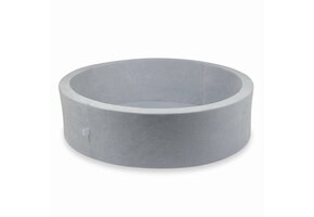 Ballenbak - lichtgrijs - rond - zonder ballen - 110x30cm