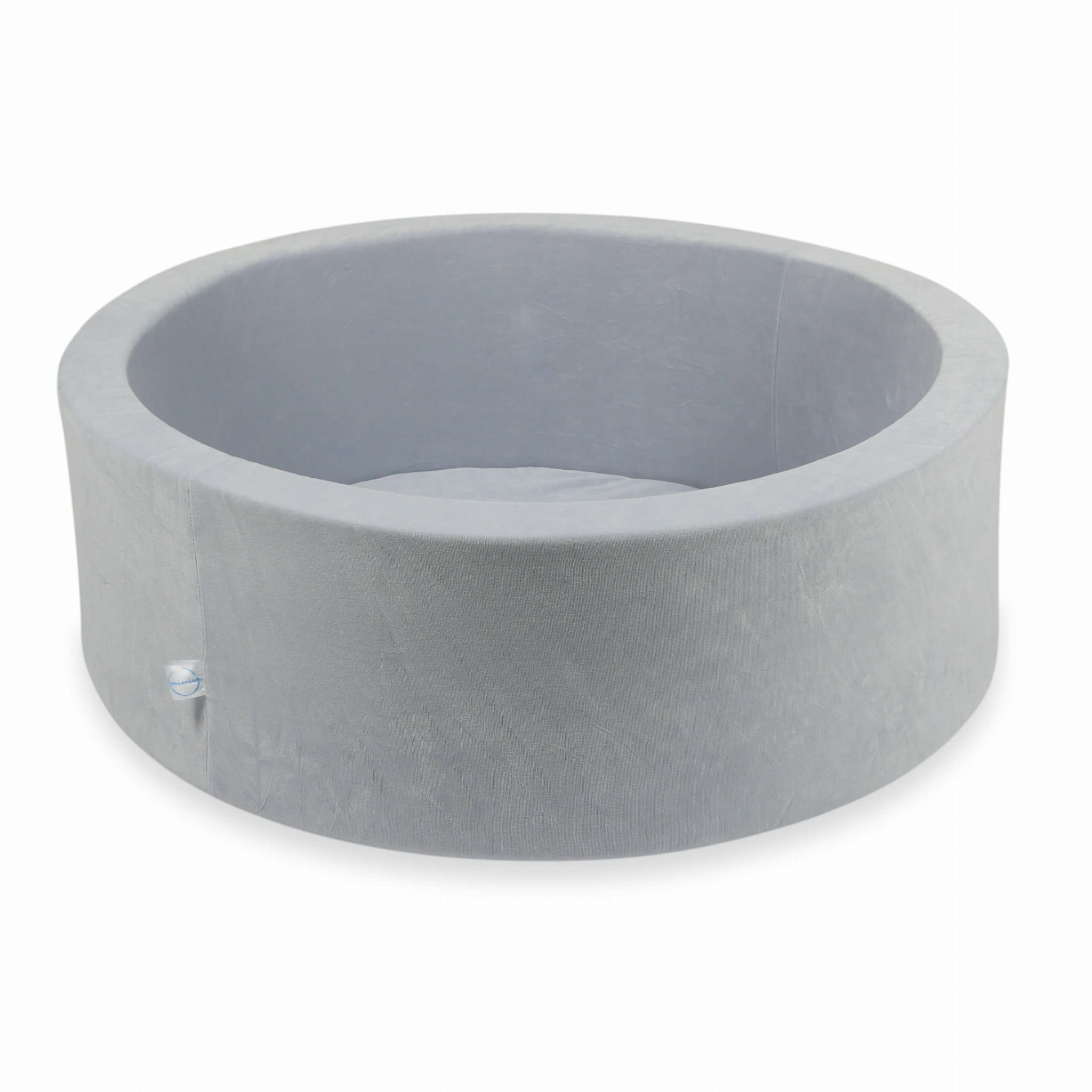 Ballenbak - lichtgrijs - rond - 90x30cm - zonder ballen