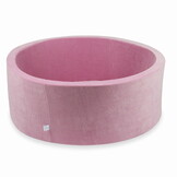Ballenbak - 110x40cm - rond - roze - zonder ballen
