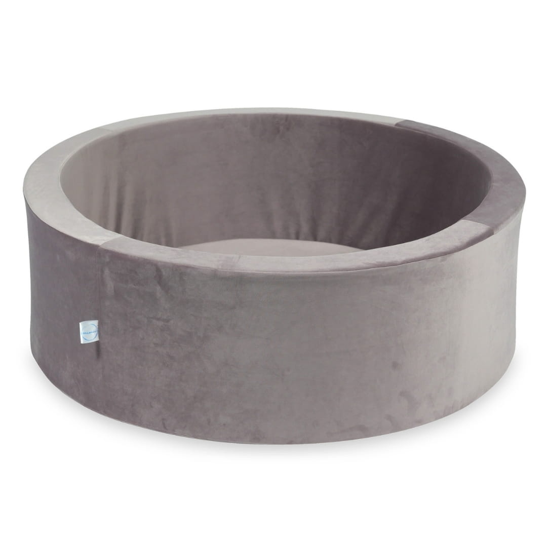 Ballenbak - lichtpaars - 90x30cm - velvet - zonder ballen