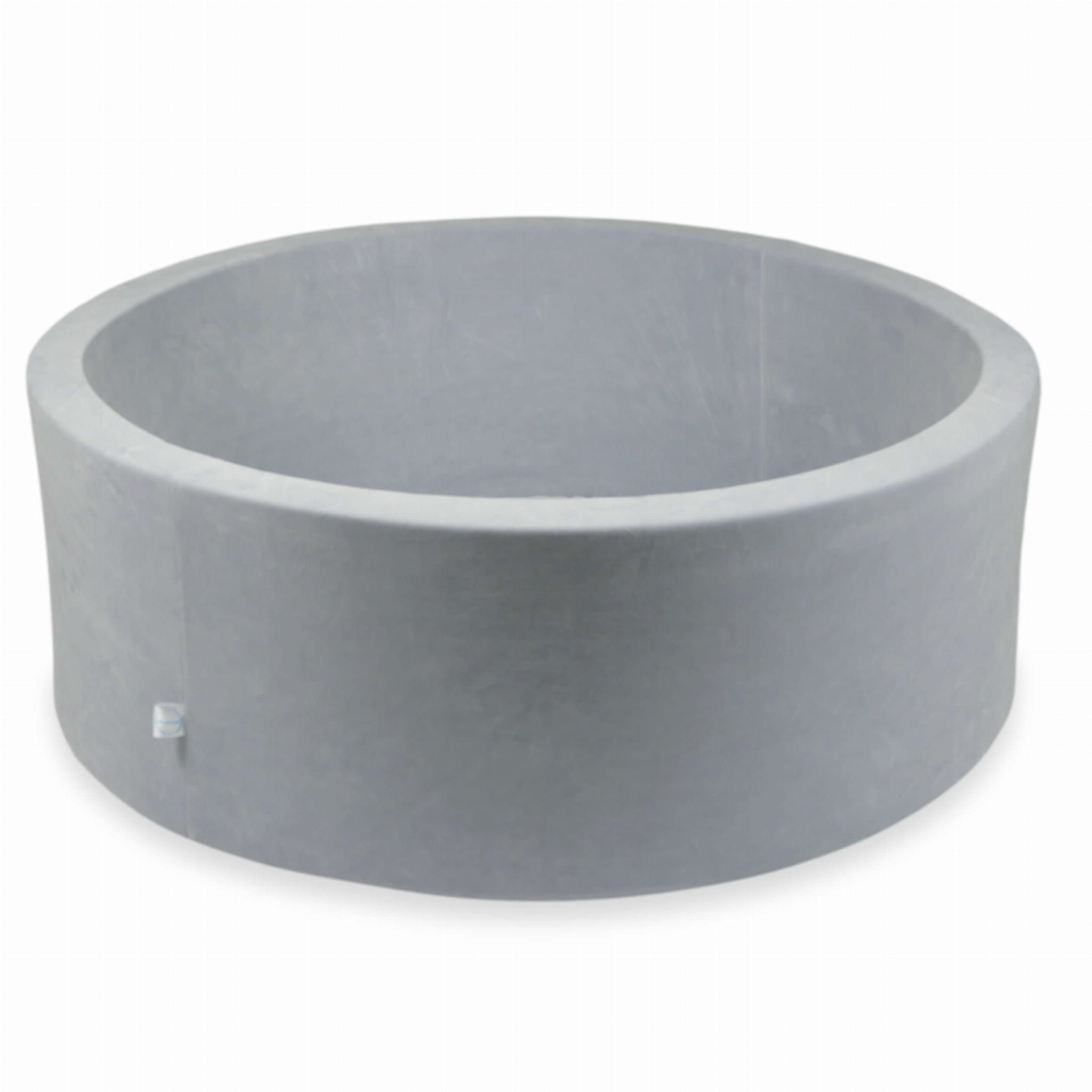 Ballenbak - rond - zonder ballen - 110x40cm - lichtgrijs