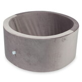 Ballenbak - velvet - lichtpaars - 90x40cm - zonder ballen