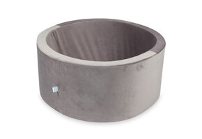 Ballenbak - velvet - lichtpaars - 90x40cm - zonder ballen