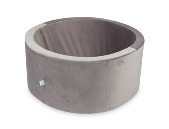 Ballenbak - velvet - lichtpaars - 90x40cm - zonder ballen