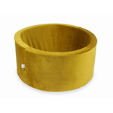 Ballenbak - rond - goud - 90x40cm - zonder ballen