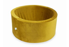 Ballenbak - rond - goud - 90x40cm - zonder ballen