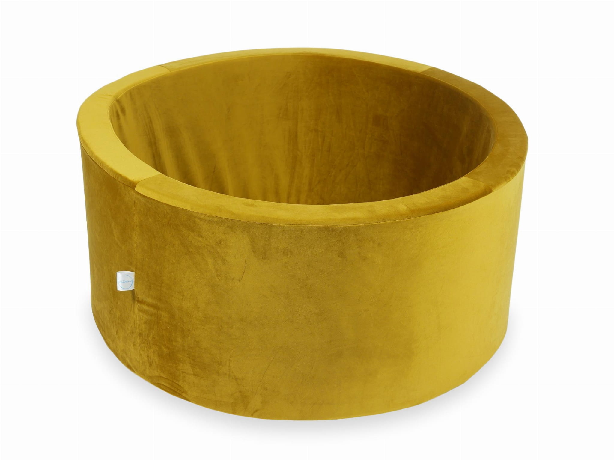 Ballenbak - rond - goud - 90x40cm - zonder ballen