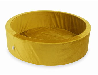 Ballenbak - 110x30cm - zonder ballen - rond - goud