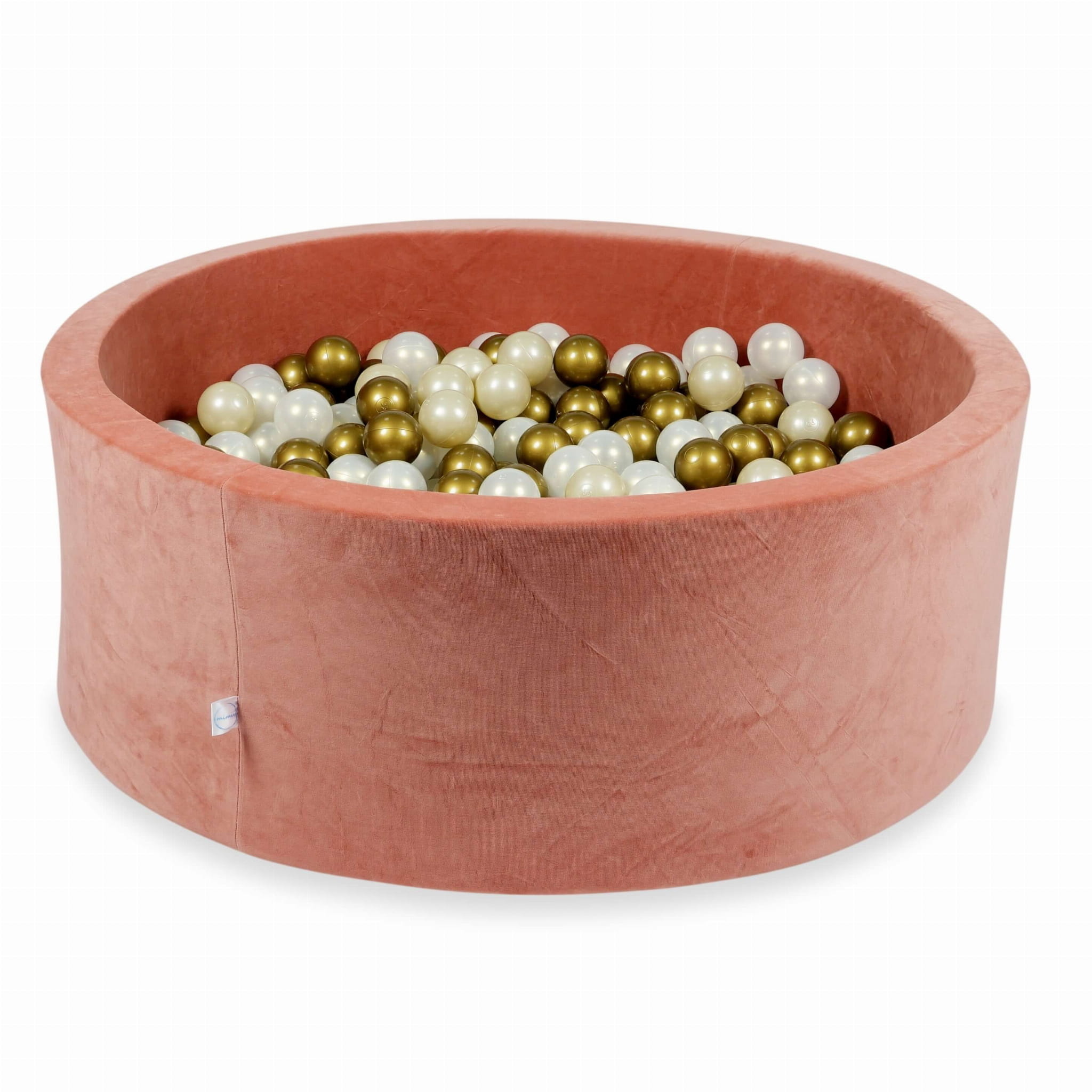 Ballenbak - 110x40cm - velvet - 500 ballen - terra