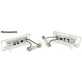 LED kentekenverlichting geschikt voor BMW X5 E53 00-07 wit 6000k