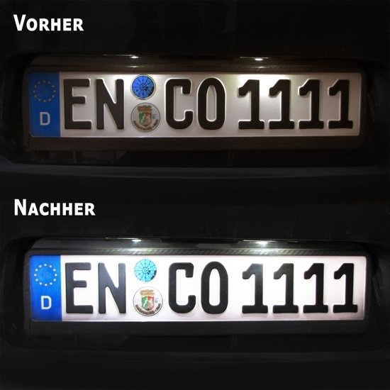 LED kentekenverlichting BMW X5 E53 00-07 wit 6000k