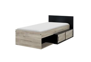 Houten bed - 90x200 cm met handige opberglade