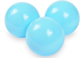 Ballenbak ballen baby blauw (70mm) 1000 stuks