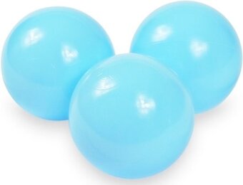 Ballenbak ballen baby blauw (70mm) 1000 stuks