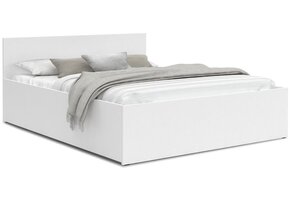 Twijfelaar 120x200 cm - wit - zonder matras - opklapbare bodem - schoonmaak vriendelijk