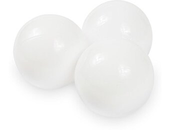 Ballenbak ballen wit (70mm) 100 stuks