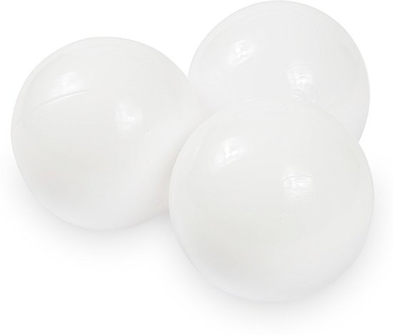 Ballenbak ballen wit (70mm) 100 stuks
