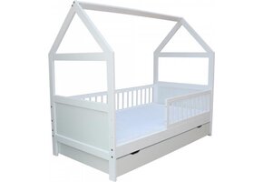 Bedhuisje peuter - 140 x 70cm - massief vurenhout