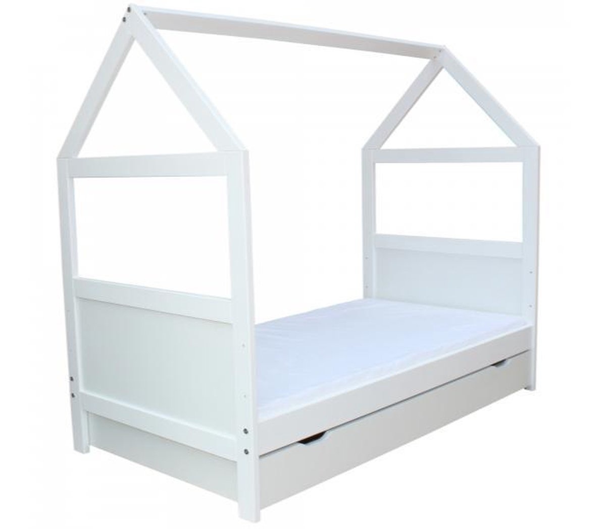 Bedhuisje peuter - 140 x 70cm - massief vurenhout