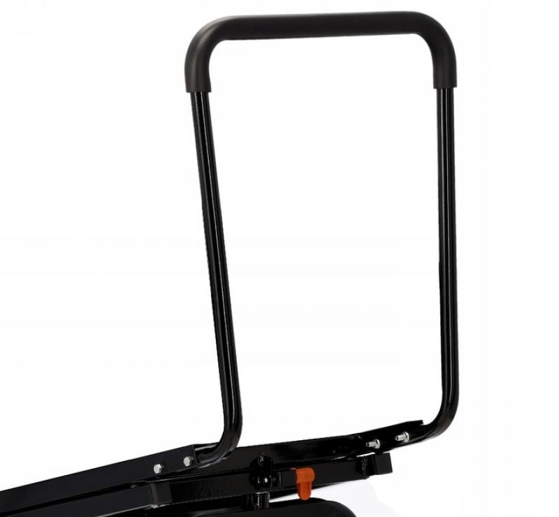 Tuinkar - met kiepfunctie - 120x84x96 cm - 160 liter - zwart