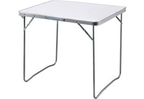 Inklapbare tafel - campingtafel - 80x60x70cm - wit