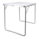 Inklapbare tafel - campingtafel - 80x60x70cm - wit