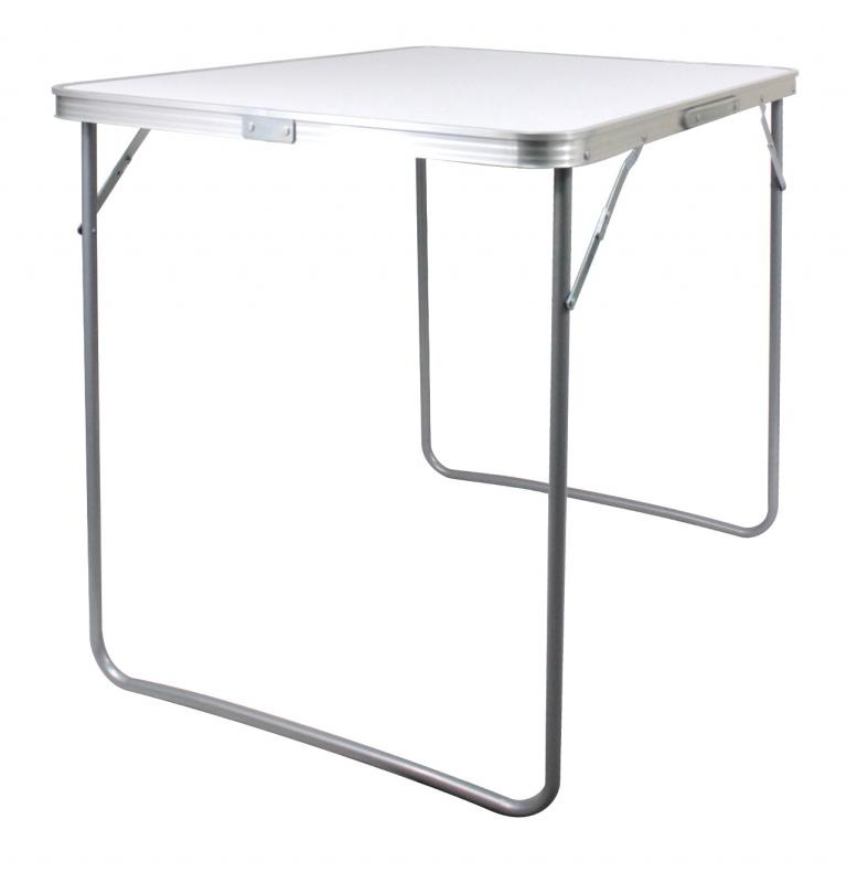 Inklapbare tafel - campingtafel - 80x60x70cm - wit