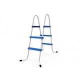 Zwembadtrap - 84 cm - metaal - 2x2 treden - max. 150 kg