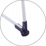 Droogrek - staand - 2 wielen - 180x56x103/84 cm - opklapbaar