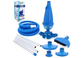 Zwembadstofzuiger - met vuil container - 5 opzetstukken
