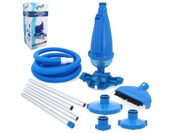 Zwembadstofzuiger - met vuil container - 5 opzetstukken