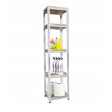 Stellingkast - met 5 planken - 180x40x40 cm