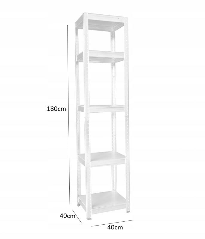 Stellingkast - met 5 planken - 180x40x40 cm