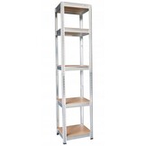 Stellingkast - met 5 planken - 180x40x40 cm