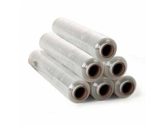 Handrollen rekwikkelfolie - transparant - 20 micron x 500mm x 300m