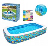 Bestway - opblaas zwembad - flora jumbo - 305x183x56cm
