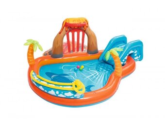 Bestway - speelzwembad - tropisch eiland -  265x265x104cm