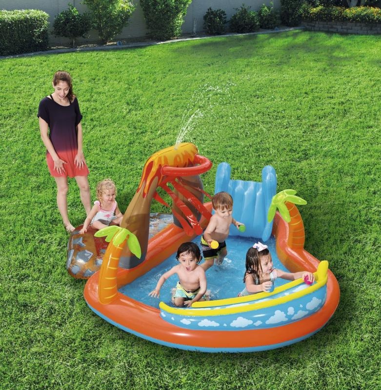 Bestway - speelzwembad - tropisch eiland - 265x265x104cm