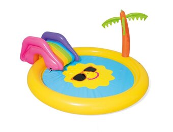 Bestway - speelzwembad - zonnig land spetter - 237x201x104 cm