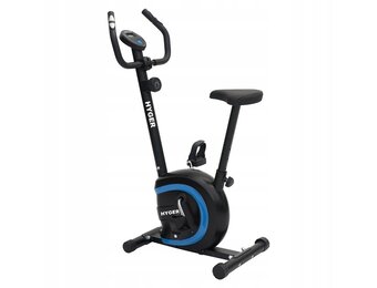 Hometrainer - magnetische weerstand - zwart - blauw