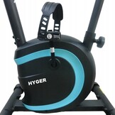 Hometrainer - magnetische weerstand - zwart - blauw