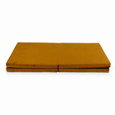 Speelmat opvouwbaar - 120x120 cm - goud - velvet - vierkant