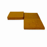 Speelmat opvouwbaar - 120x120 cm - goud - velvet - vierkant