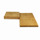 Speelmat opvouwbaar - 120x120 cm - velvet - vierkant - caramel