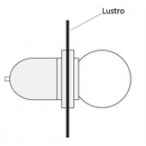 Kaptafel - met spiegel - led - 80x76,5x140,5 cm - wit