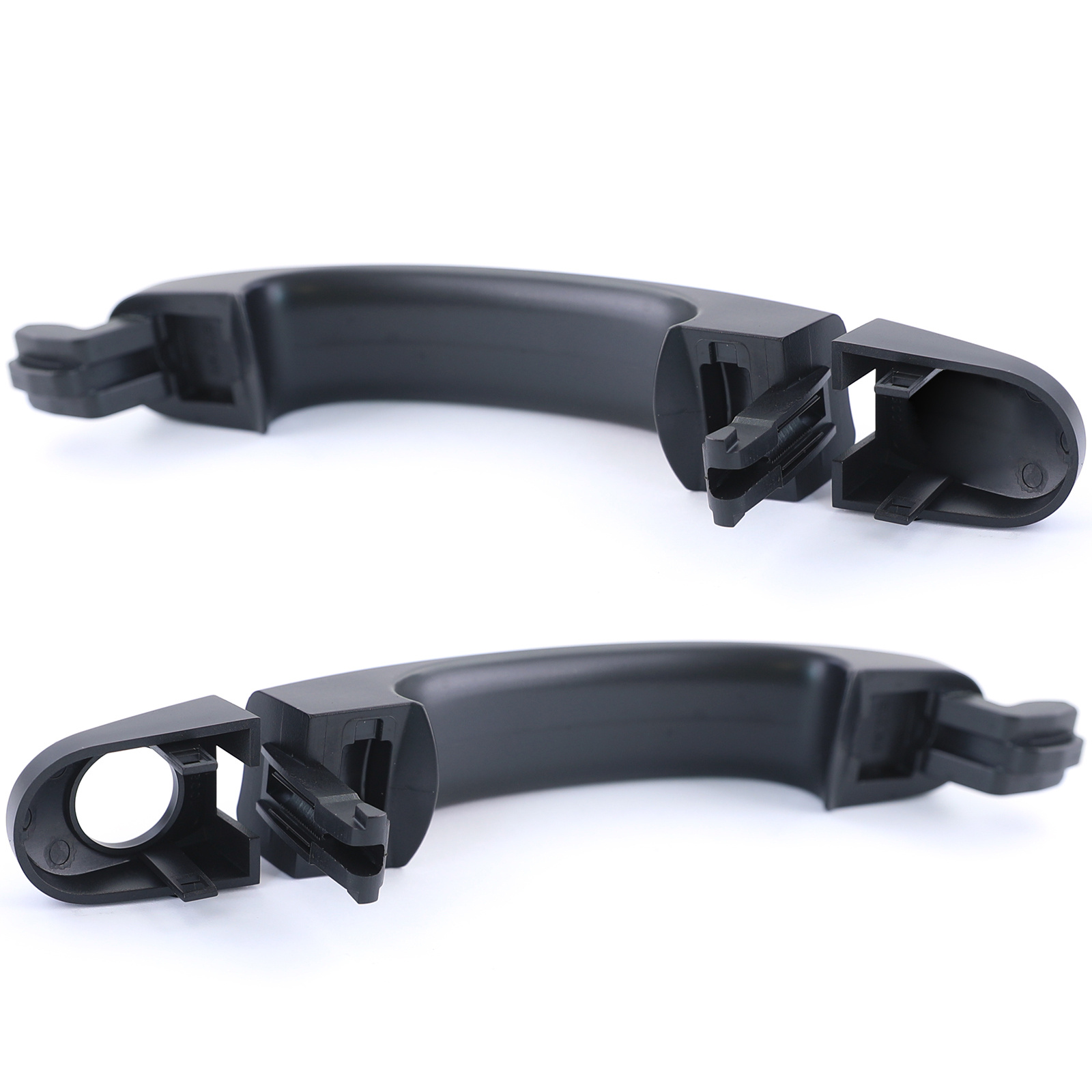 Deurgrepen auto - voor VW Bus T5 2003-09 - zwart