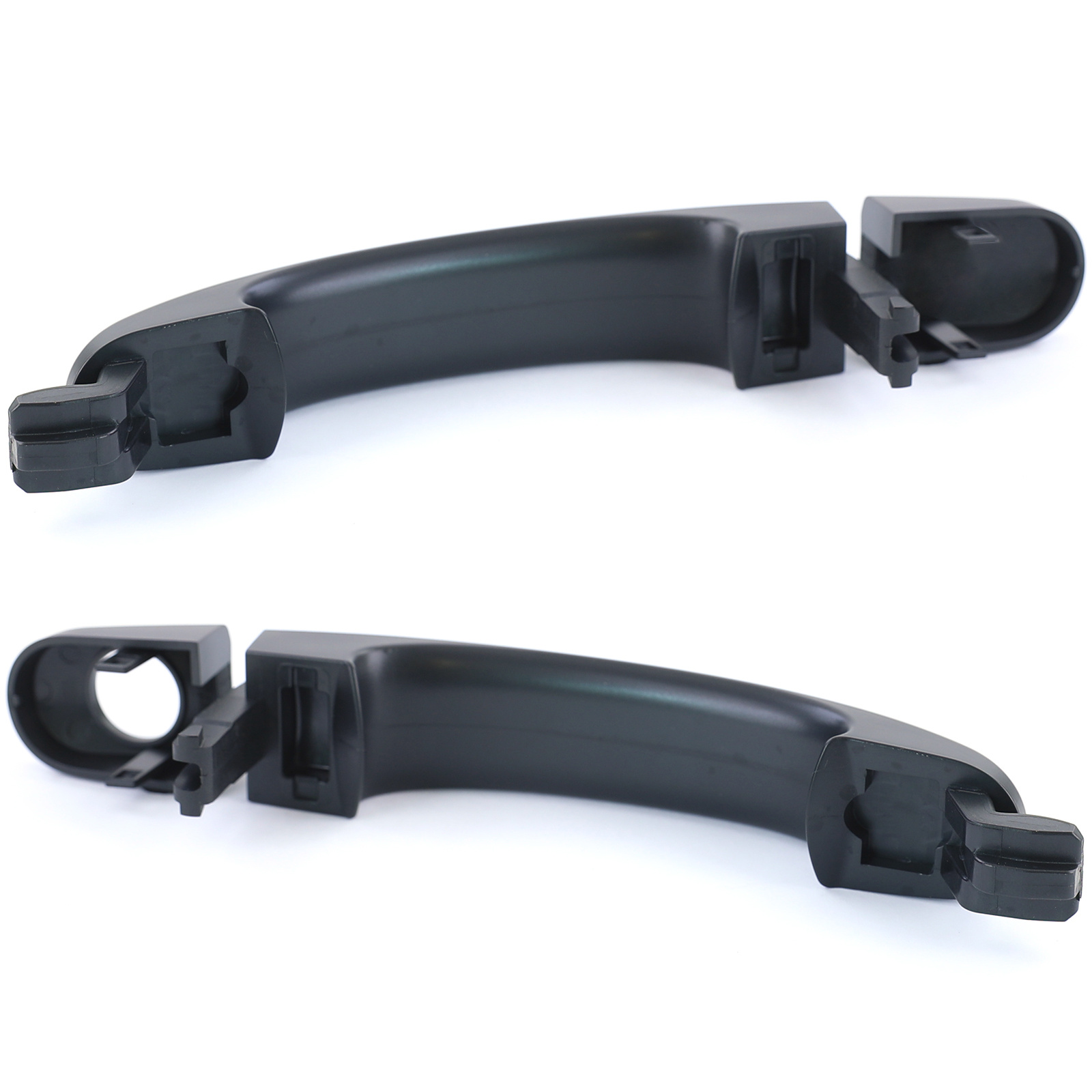 Deurgrepen auto - voor VW Bus T5 2003-09 - zwart