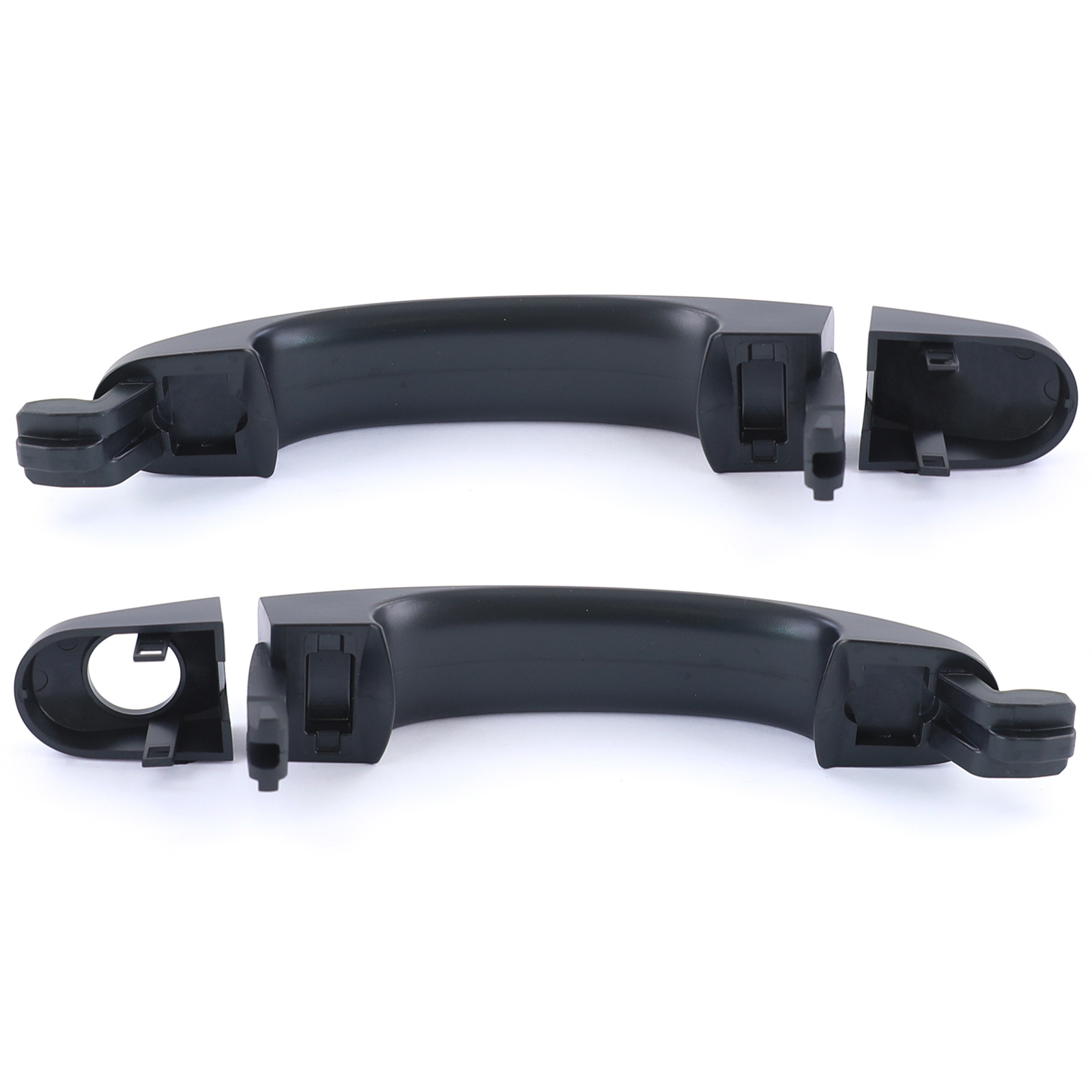 Deurgrepen auto - voor VW Bus T5 2003-09 - zwart